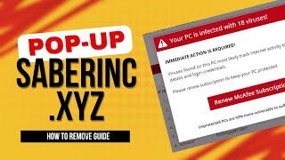 Saberinc.xyz Pop-up Removal Guide