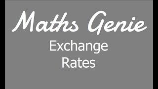 Exchange Rates