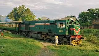 Railway station Sarai Saleh Haripur beautiful view of train passing # #pleasesubscribe #mychannel