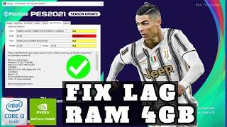 Cara Mengatasi Lag PES 2021 di Laptop Kentang RAM 4GB