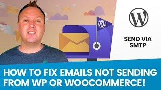 HOW TO FIX Emails not sending from Wordpress, WooCommerce, Contact Form 7 or Gravity Forms.