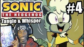 Wolfie Reviews: IDW Sonic Tangle & Whisper Issue #4 Review