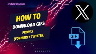 How to download gifs from X (formerly Twitter) #twitter