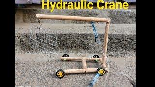 Hydraulic Crane mini project