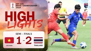 ไฮไลท์ฟุตบอลชิงแชมป์อาเซียน รุ่นอายุไม่เกิน 16 ปี 2024 | ทีมชาติเวียดนาม พบ ทีมชาติไทย
