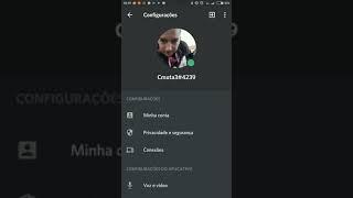 Como mudar a foto de perfil do discord no telemóvel