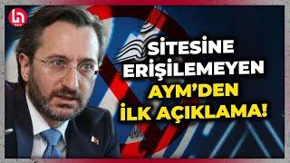 SON DAKİKA! AYM'nin sitesine erişim sorunu: İlk açıklama geldi!