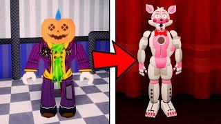 Darzeth Becomes Funtime Foxy and Other Animatronics In Roblox The Pizzeria Roleplay Remastered