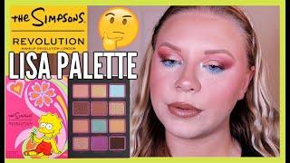 REVOLUTION X THE SIMPSONS LISA SUMMER OF LOVE EYESHADOW PALETTE REVIEW | makeupwithalixkate