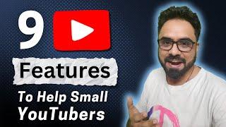 Youtube's New Advanced Features for Small | AI Video, Dubbing, Monetization | Robin Mehta