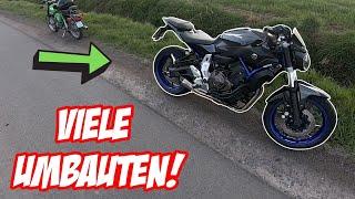 Ich ZEIGE euch meine YAMAHA MT 07 | Mit meinem Vater unterwegs! | Hartriders