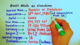 10 Facts about the Republic of Zimbabwe / Zimbabwe || 5min Knowledge