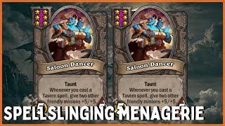 SALOON DANCER SPELL SLINGING - [Hearthstone Battlegrounds]