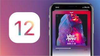 All new Now Playing experience | iOS 12 Concept