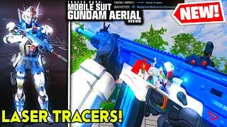 NEW Tracer Pack GUNDAM AERIAL BUNDLE w/ BEAM RIFLES in MW3 WARZONE! (Gundam x Call of Duty)