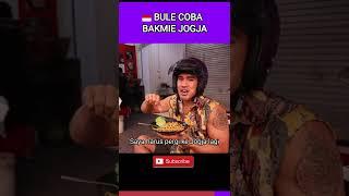  Bule Coba Bakmie Jogja #shorts #bule #indonesia #jajan #jogja