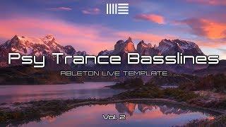 Ableton 9. Psy Trance Basslines Template Vol. 2