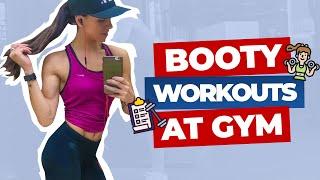 Booty workout at gym - Training with Danielle Lipski