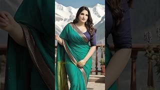 4k AI Art Saree Girl ️ #ytshorts #sareefashion #ailookbook