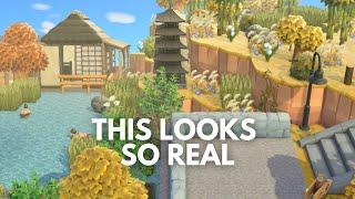 REALISTIC Japanese Themed Island | Animal Crossing New Horizons Island Tour