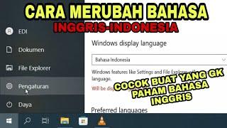 Cara mengubah tampilan bahasa di Laptop menjadi bahasa indonesia