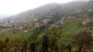 Village -Kathuli (front view) Pauri garhwal