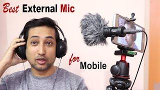 Best shotgun mic for smartphone vlogging for YouTube in 2020 | Full review & voice samples in Hindi