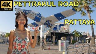 Phettrakul Road behind Terminal 21 and Marina Mall and more   2025 pattaya Thailand