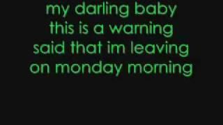 Melanie Fiona - Monday Morning (((lyrics))) HQ