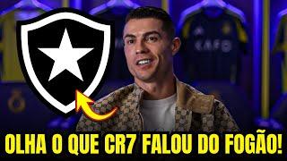 EXCLUSIVO!!!  "MEU SONHO É JOGAR COM A 7 DO GARRINCHA!" ROBOZÃO SURPREENDE COM DECLARAÇÃO! BOT HOJE!