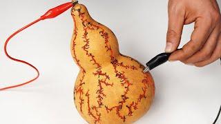 The art of electric shock gourd art