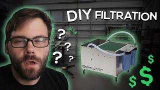 New Studio Tour /// How to Make a DIY Filtration System