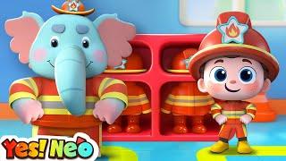 Brave Firefighters Song | Fire Truck Rescue Team | Nursery Rhymes & Kids Songs | Yes! Neo