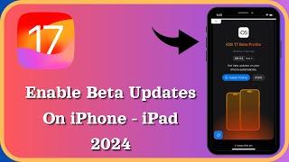 How to Enable Beta Updates on iOS | Turn On Beta Updates on iPhone