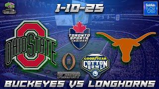 1-10-25 Ohio State vs Texas Game Audio | College Football Playoff LIVE Streamcast & Chat