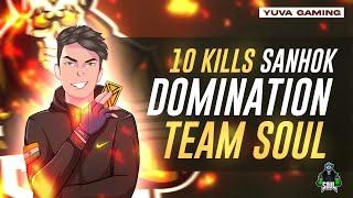 10Team Kills Shanhok Domination With Team SouL | Jio Games Finals | YuvaOP | BGMI