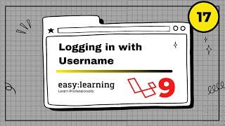 Laravel 9 Project #17 | Logging in with Username