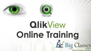 Qlikview Online Training -  Qlikview Training Tutorials - Bigclasses