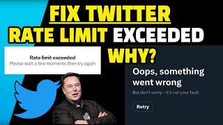 Twitter Offline ? Twitter Server Down ? Twitter Error Hari Ini ? FIX Twitter Not Working 