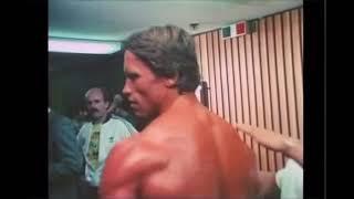 Arnold Schwarzenegger Posing Mr Olympia 1980. HD