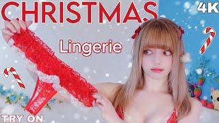 CHRISTMAS LINGERIE * Try On Haul *