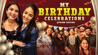 My Birthday Celebrations |  Sreemukhi, RJ Chaitu & Tamanna Simhadri | Ha Ha Hasini | Leoven Studios