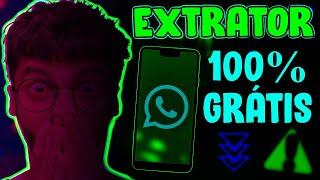 Extrator de WhatsApp 100% grátis pra você extrair números de telefones