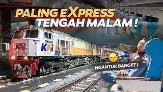 KERETA EKSPRES TENGAH MALAM TERCEPAT‼️ Layanan KA Sancaka 4 Jam Pasti Sampai Yogyakarta - Surabaya