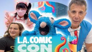 Crisp Rat Goes to LA COMIC CON