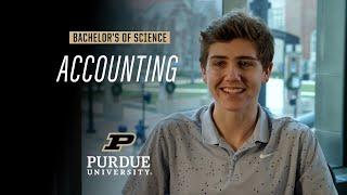 Major in Accounting at Purdue University’s Daniels School of Business