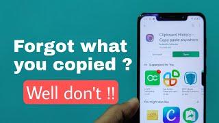 Best Clipboard App | Copy Once Loose Never