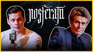 Willem Dafoe & Bill Skarsgård Talk Robert Eggers, Dracula | 'Nosferatu' Interview