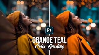 Orange Teal Color Grading | Photoshop Tutorial