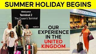 Our Trip to the United Kingdom | Our Summer Holiday Starts